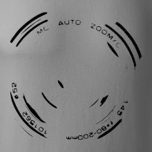 Foto objektív obrys