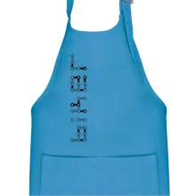 Biker nápis na výšku reťaz