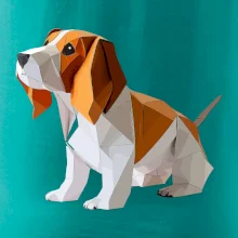 Bígel zlepený z papiera