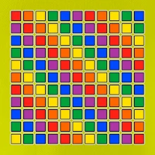 LGBT dúhový štvorec