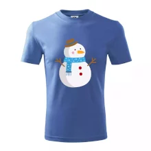 Snehuliak so šálom Snehuliak so šálom