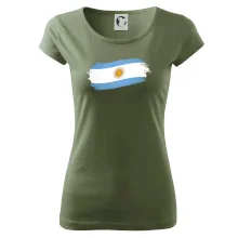 Argentína vlajka obhrýzaná