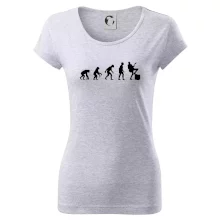 Evolúcia gitarista - noha na kombe