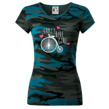 Crazy bike girl Crazy bike girl