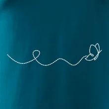 Dráha letu motýľa - vlnovka