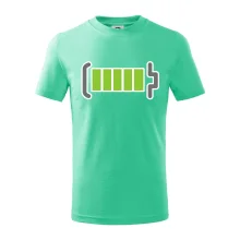 Rodinné tričká - batéria - dieťa