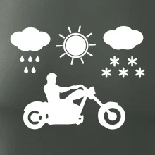 Motorkár za každého počasia - chopper