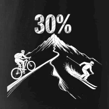 Narodeniny cyklista a lyžiar 30