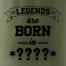Legends are born in vlastný ročník