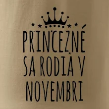 Princezné sa rodia v novembri