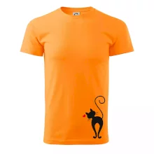 Zamilovaná mačka zozadu Zamilovaná mačka zozadu