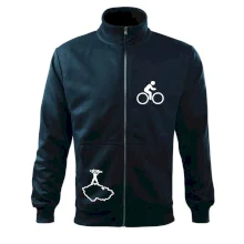 Mapa ČR + kolo na prsu Mapa ČR + kolo na prsu