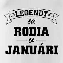 Legendy sa rodia v januári