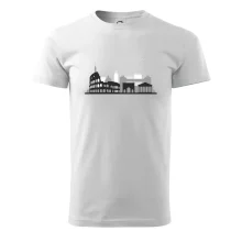 Rím silueta pamiatky Rím silueta pamiatky