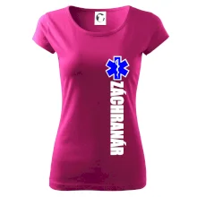 Nápis Záchranár + hviezda