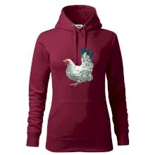 Sliepka kreslená biela