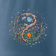 Yin & Yang strom - zima, leto