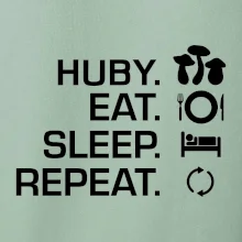 Huby Eat Sleep Repeat