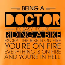 Being a doctor - bike