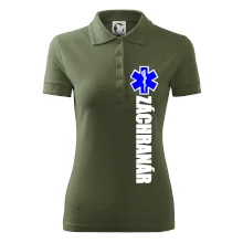 Nápis Záchranár + hviezda