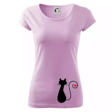 Zamilovaná mačka chvostík