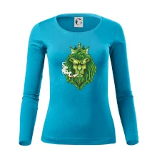 Zhulený lev zelený