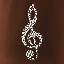 Husľový kľúč z nôt