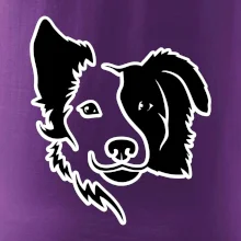 Border kólia obrys hlavy