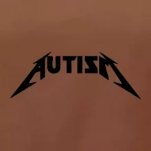 Autism rock nápis