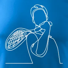 Tenista jedným ťahom