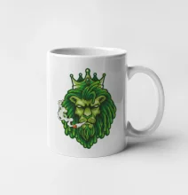 Zhulený lev zelený