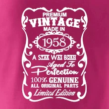 Vintage Etiketa - 1958