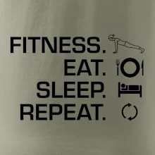 Fitness Eat Sleep Repeat