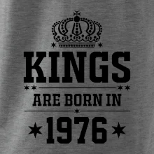Kings are born in 1976