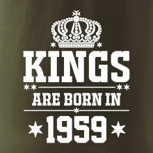 Kings are born in 1959