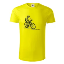 MTB kreslený cyklista MTB kreslený cyklista