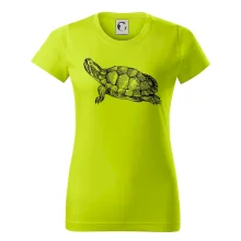 Ceruzkou kreslená korytnačka