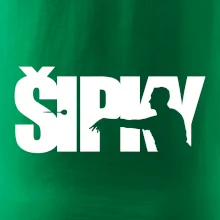 Šípky - nápis so šípkarom