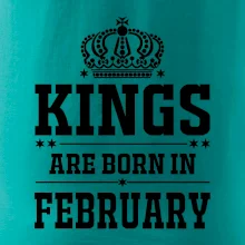 Kings are born in February