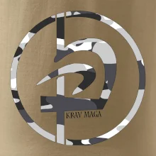 Krav maga  maskáčový nápis
