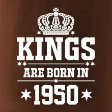 Kings are born in 1950