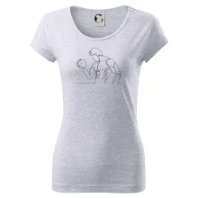 Fitness muž jedným ťahom