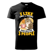 I like cats and coffee and maybe 3 people I like cats and coffee and maybe 3 people
