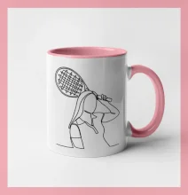 Tenistka jedným ťahom