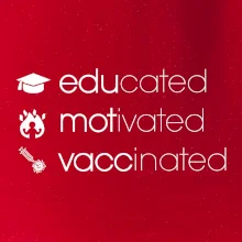 Educated motivated vaccinated