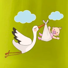 Bocian čakáme bábätko - dievča Bocian čakáme bábätko - dievča