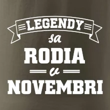 Legendy sa rodia v novembri
