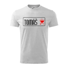 Tričko na grilovanie s vlastným menom