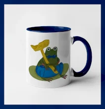 Žaba s hubou (studio-arte.cz)