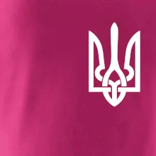 Ukrajina trojzubec prsník